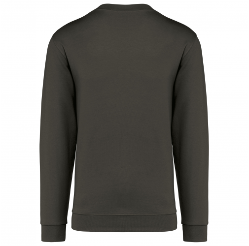 green olive Sudadera cuello redondo