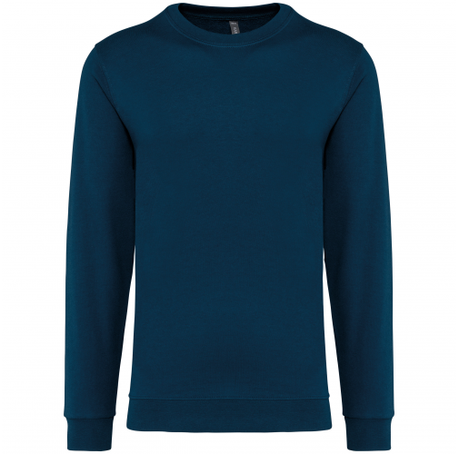 ink blue Sudadera cuello redondo