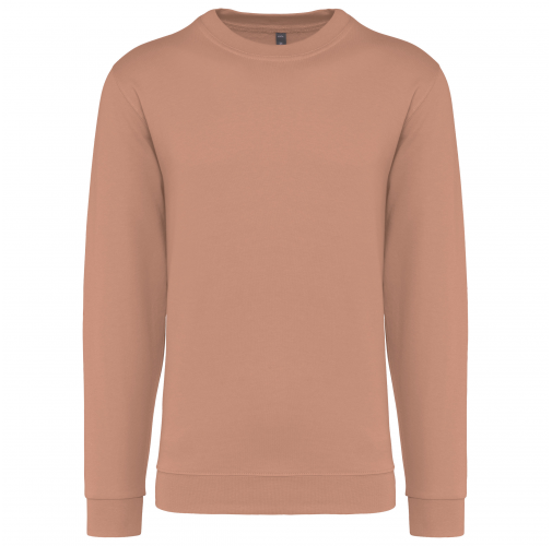 peach Sudadera cuello redondo