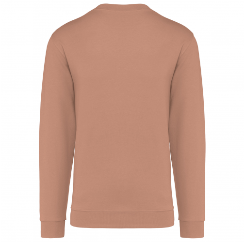 peach Sudadera cuello redondo