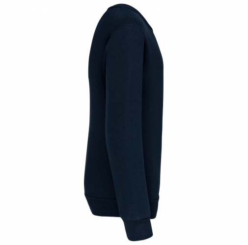 navy Sudadera cuello redondo niños