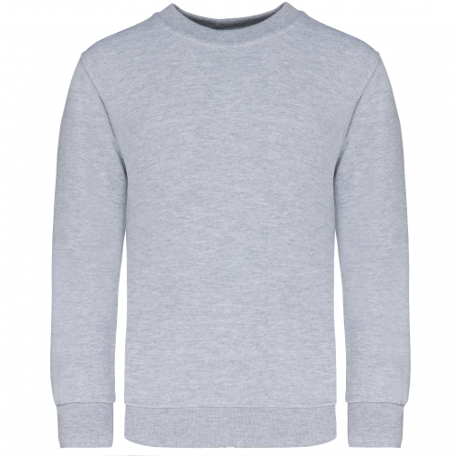 oxford grey Sudadera cuello redondo niños