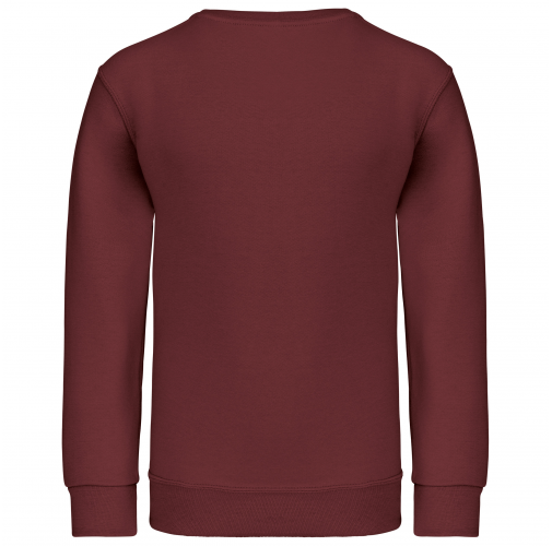 wine Sudadera cuello redondo niños