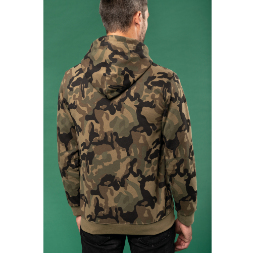 Sudadera con capucha de hombre