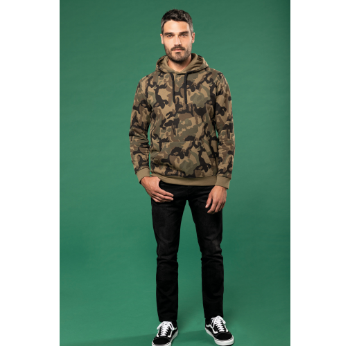 Sudadera con capucha de hombre
