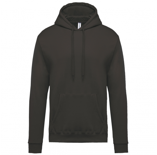 dark grey Sudadera con capucha de hombre