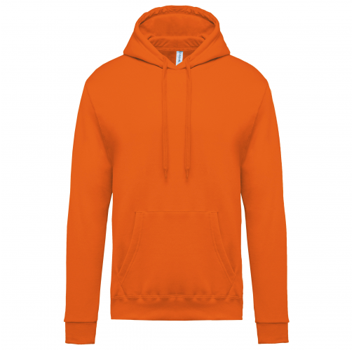 orange Sudadera con capucha de hombre