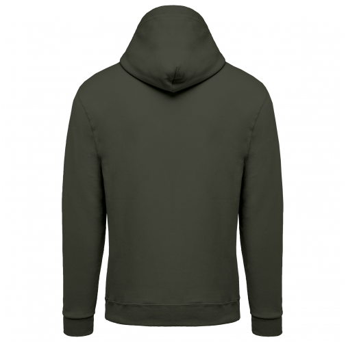 dark khaki Sudadera con capucha de hombre