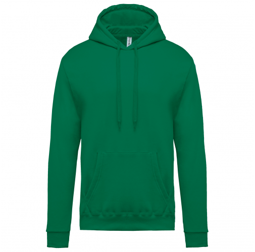 kelly green Sudadera con capucha de hombre