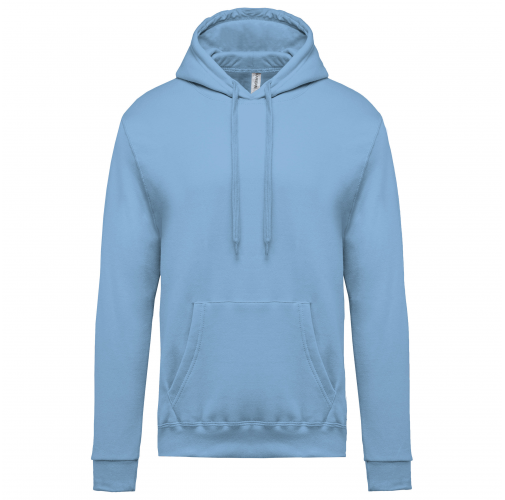 sky blue Sudadera con capucha de hombre