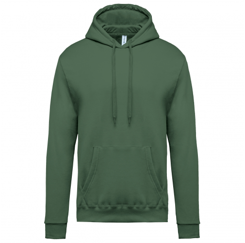 earthy green Sudadera con capucha de hombre