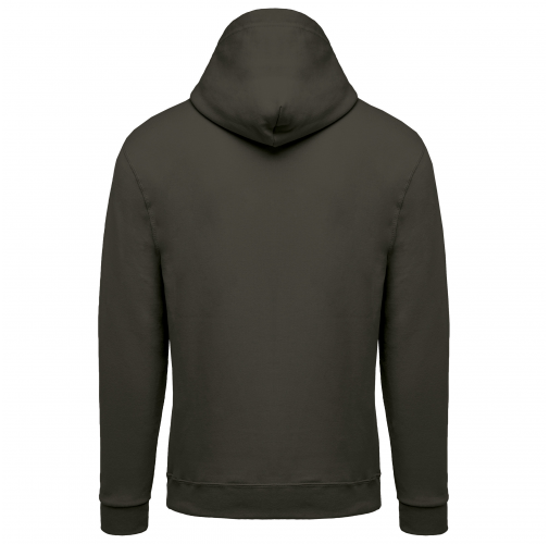 green olive Sudadera con capucha de hombre