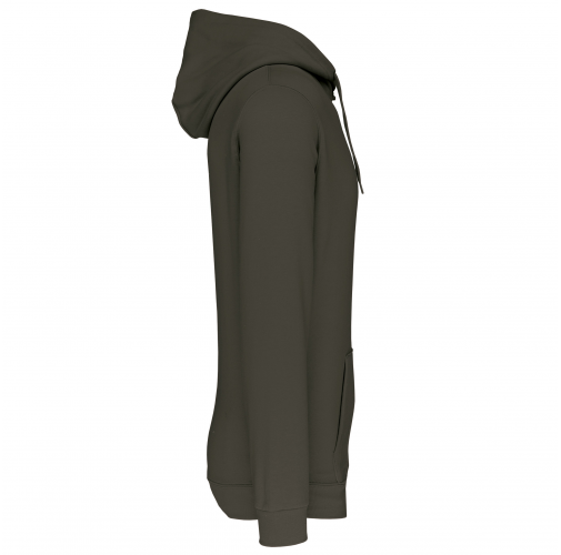 green olive Sudadera con capucha de hombre