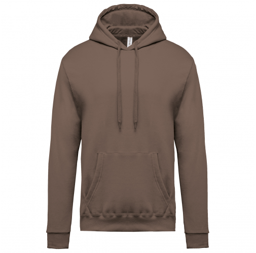 moka brown Sudadera con capucha de hombre