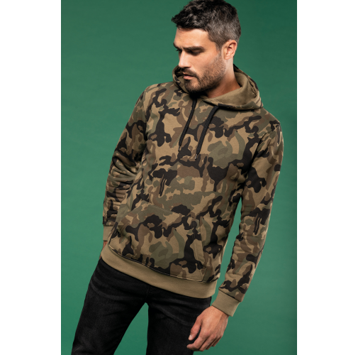Sudadera con capucha de hombre