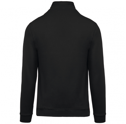 black Sudadera 1/4 Cremallera