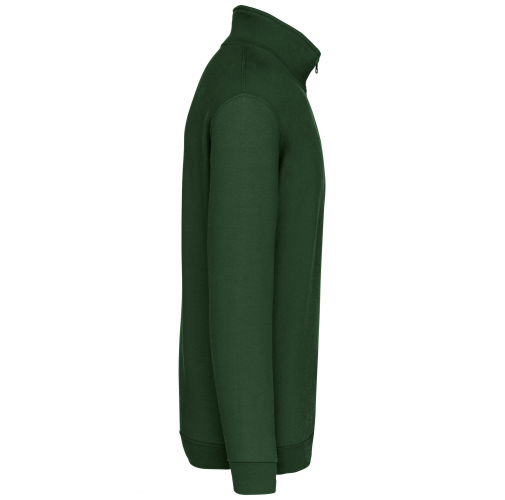 forest green Sudadera 1/4 Cremallera