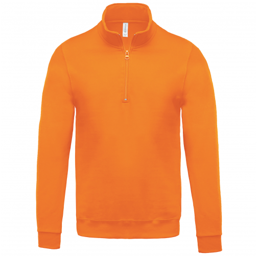 orange Sudadera 1/4 Cremallera