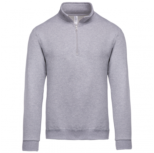 oxford grey Sudadera 1/4 Cremallera
