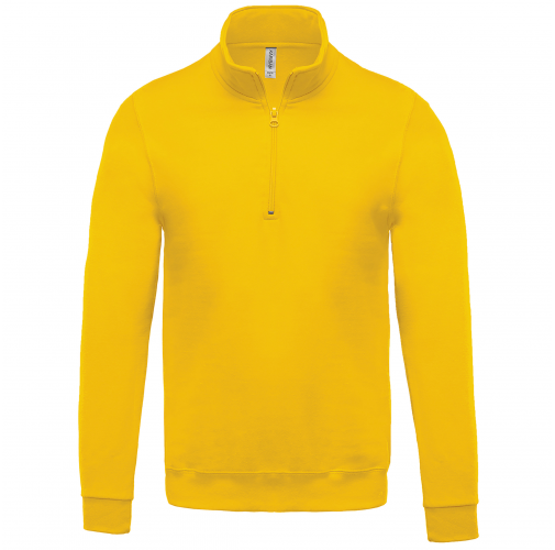 yellow Sudadera 1/4 Cremallera