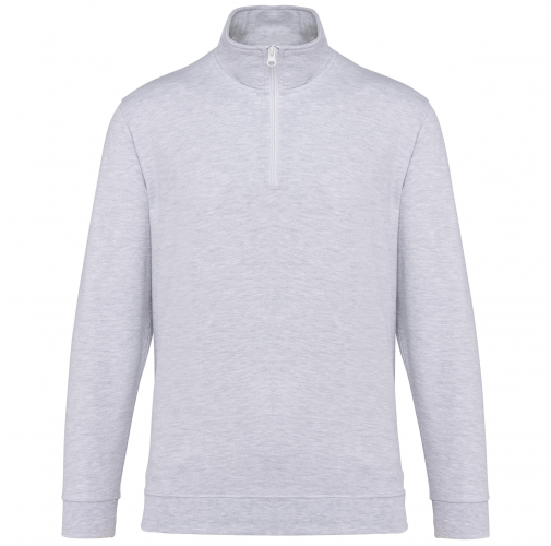 ash heather Sudadera 1/4 Cremallera