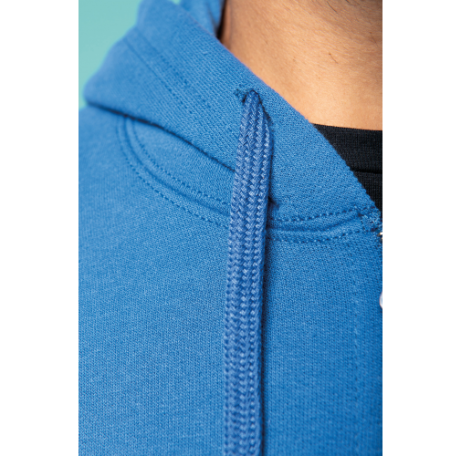 Sudadera capucha y cremallera unisex