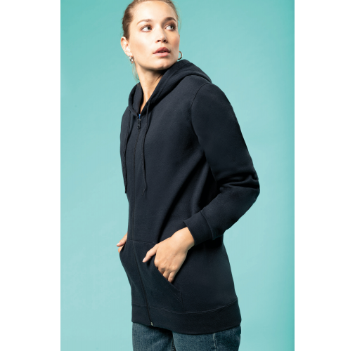 Sudadera capucha y cremallera unisex