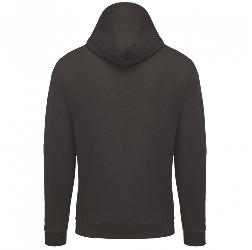 dark grey Sudadera capucha y cremallera unisex