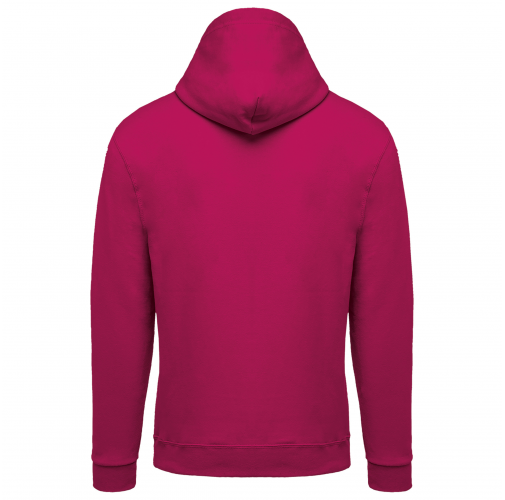 fuchsia Sudadera capucha y cremallera unisex