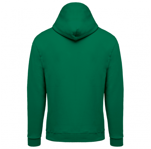 kelly green Sudadera capucha y cremallera unisex