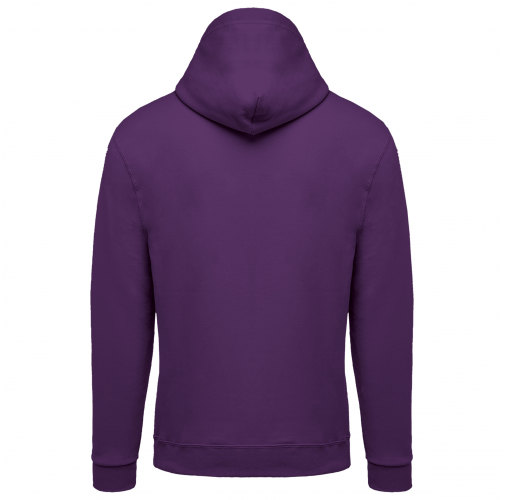 purple Sudadera capucha y cremallera unisex