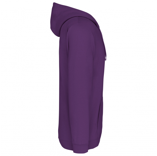 purple Sudadera capucha y cremallera unisex