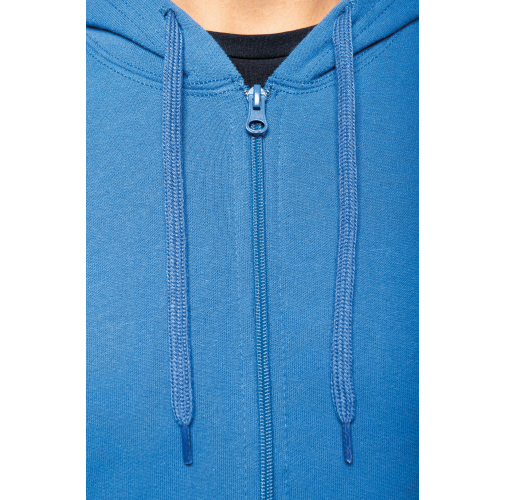 Sudadera capucha y cremallera unisex