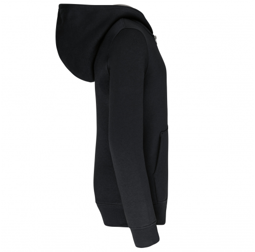 Sudadera capucha y cremallera niños