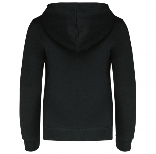 Sudadera capucha y cremallera niños