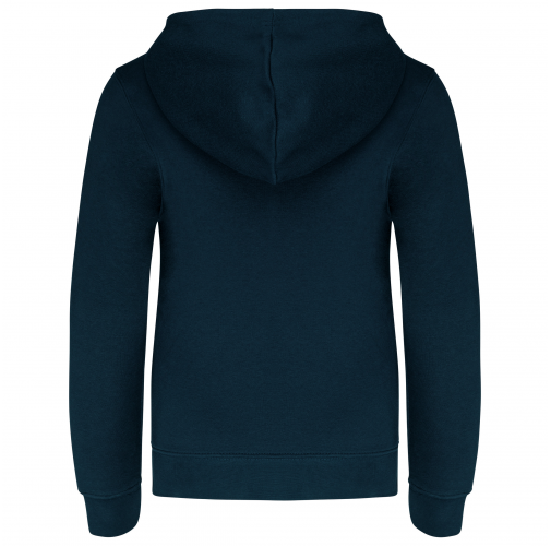 Sudadera capucha y cremallera niños