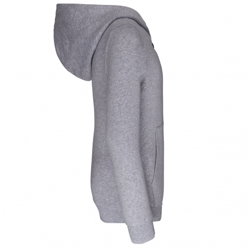Sudadera capucha y cremallera niños