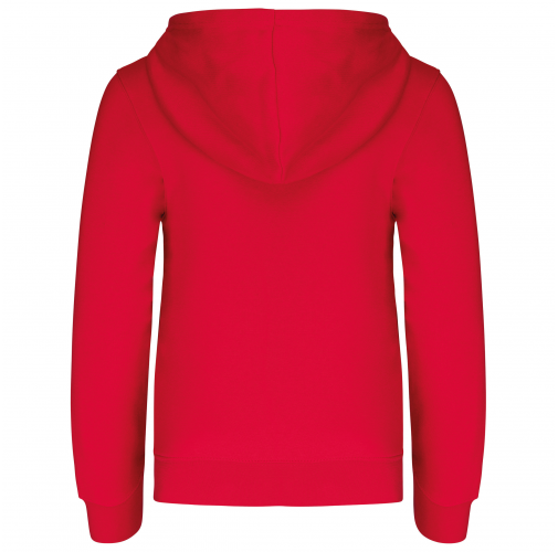 Sudadera capucha y cremallera niños