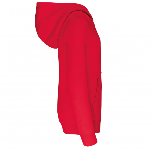 Sudadera capucha y cremallera niños