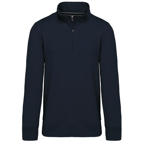 navy Sudadera 1/4 Cremallera