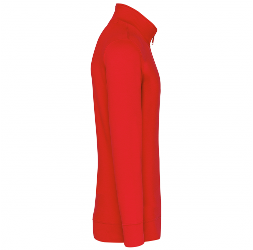 red Sudadera 1/4 Cremallera