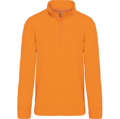 orange Sudadera 1/4 Cremallera