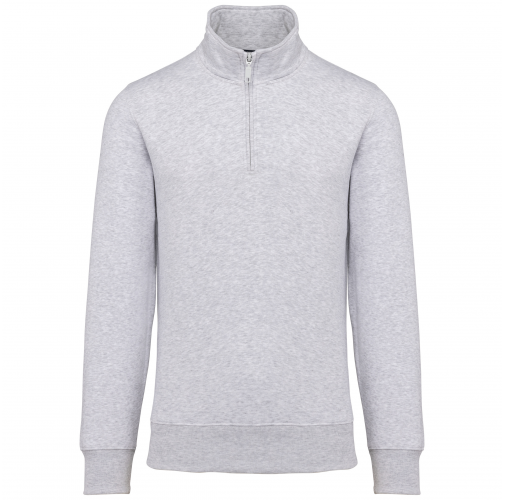 ash heather Sudadera 1/4 Cremallera