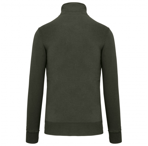 dark khaki Sudadera 1/4 Cremallera