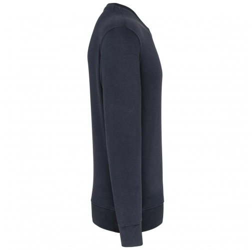 navy Sudadera cuello redondo