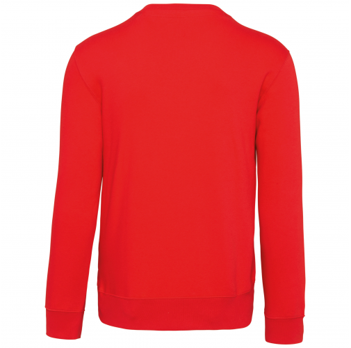 red Sudadera cuello redondo