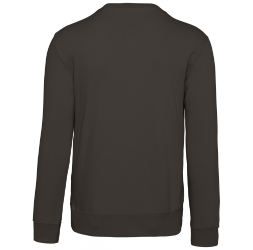 dark grey Sudadera cuello redondo