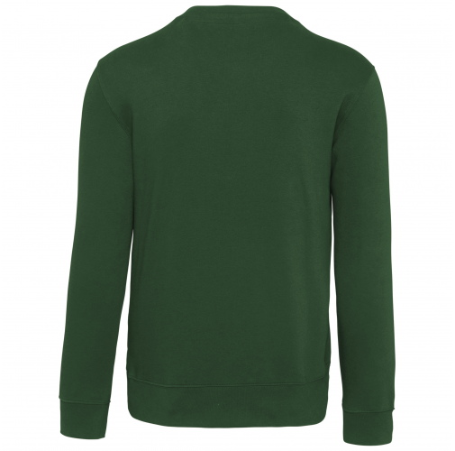 forest green Sudadera cuello redondo
