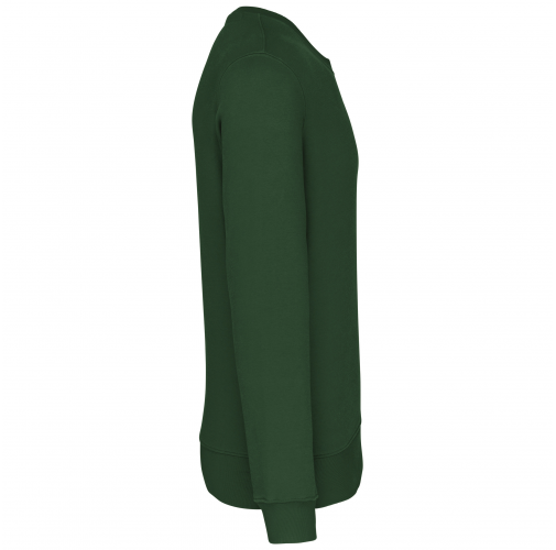 forest green Sudadera cuello redondo