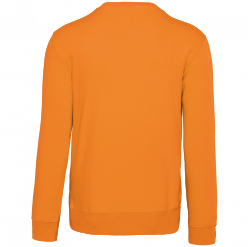 orange Sudadera cuello redondo